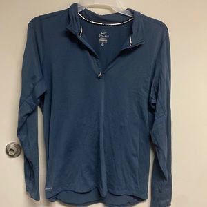 Nike Dry Fit quarter zip.
